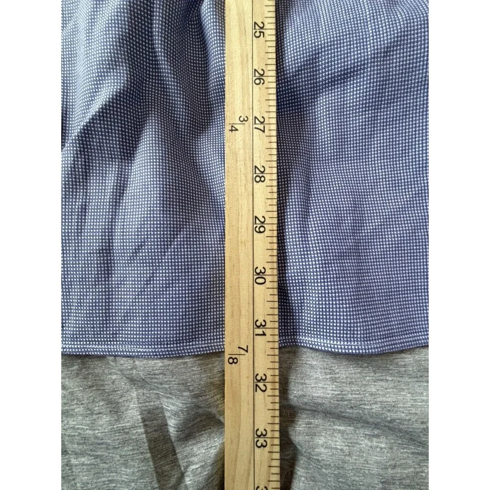 Paul Fredrick Button Up 15.5/32 Finest Long Staple Cotton Blue - Picture 3 of 4